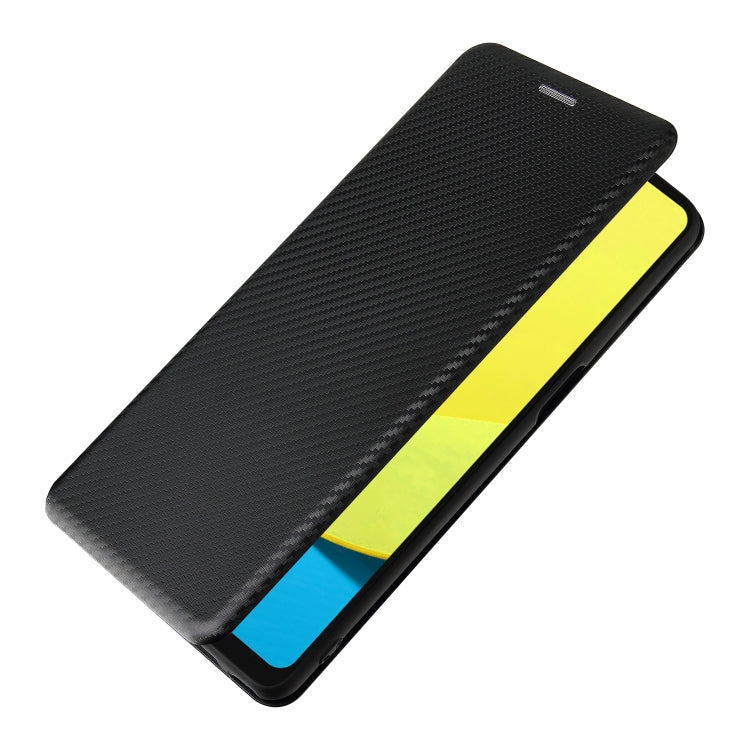 Carbon Fiber Texture Magnetic Horizontal Flip TPU + PC + PU Leather Case with Card Slot, For LG Stylo 7, For OPPO Realme V11 5G, For OPPO Reno5 Pro+, For OPPO Find X3 Neo, For Cubot C30, For OnePlus 9 Pro