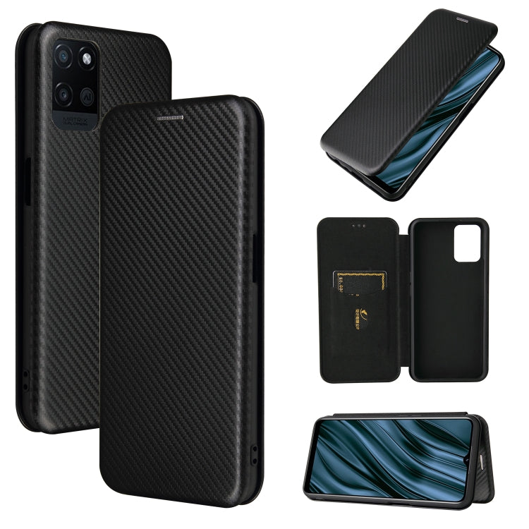 Carbon Fiber Texture Magnetic Horizontal Flip TPU + PC + PU Leather Case with Card Slot, For LG Stylo 7, For OPPO Realme V11 5G, For OPPO Reno5 Pro+, For OPPO Find X3 Neo, For Cubot C30, For OnePlus 9 Pro