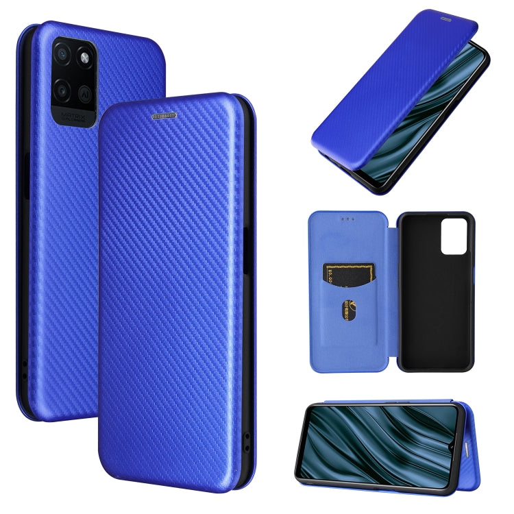 Carbon Fiber Texture Magnetic Horizontal Flip TPU + PC + PU Leather Case with Card Slot, For LG Stylo 7, For OPPO Realme V11 5G, For OPPO Reno5 Pro+, For OPPO Find X3 Neo, For Cubot C30, For OnePlus 9 Pro
