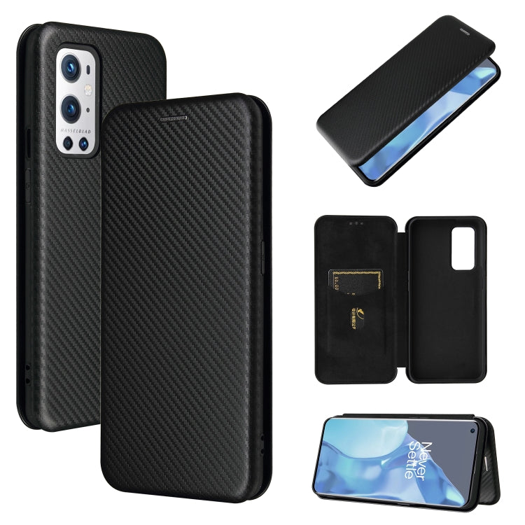 Carbon Fiber Texture Magnetic Horizontal Flip TPU + PC + PU Leather Case with Card Slot, For LG Stylo 7, For OPPO Realme V11 5G, For OPPO Reno5 Pro+, For OPPO Find X3 Neo, For Cubot C30, For OnePlus 9 Pro