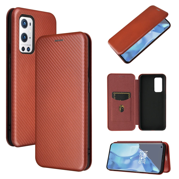 Carbon Fiber Texture Magnetic Horizontal Flip TPU + PC + PU Leather Case with Card Slot, For LG Stylo 7, For OPPO Realme V11 5G, For OPPO Reno5 Pro+, For OPPO Find X3 Neo, For Cubot C30, For OnePlus 9 Pro