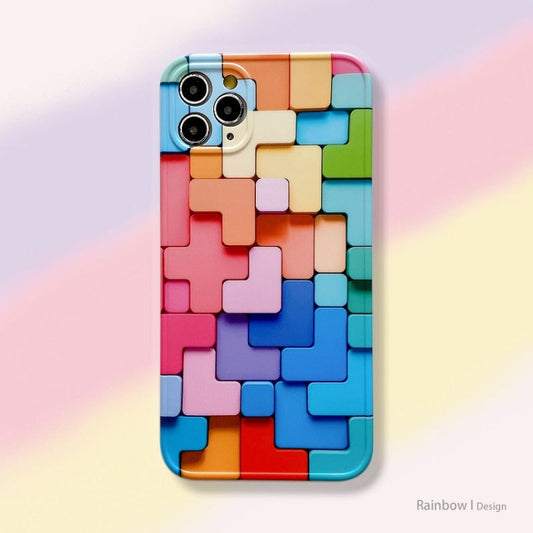 Painted Pattern TPU Protective Case