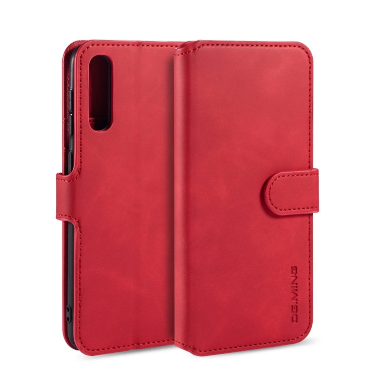 DG.MING Retro Oil Side Horizontal Flip Case with Holder & Card Slots & Wallet, For Galaxy A30s / A50s, For Galaxy M30s, For Huawei Mate 30