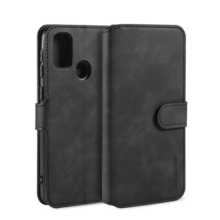 DG.MING Retro Oil Side Horizontal Flip Case with Holder & Card Slots & Wallet, For Galaxy A30s / A50s, For Galaxy M30s, For Huawei Mate 30