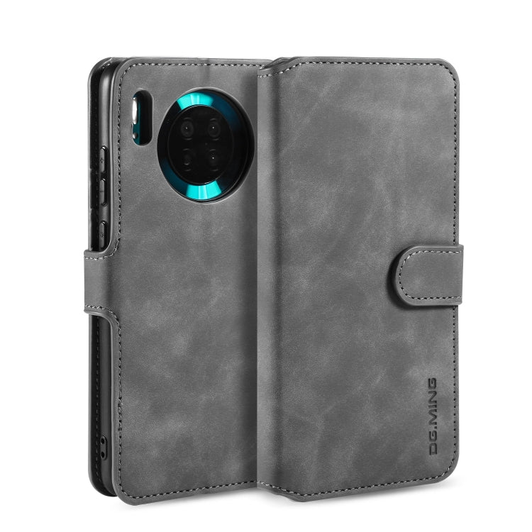 DG.MING Retro Oil Side Horizontal Flip Case with Holder & Card Slots & Wallet, For Galaxy A30s / A50s, For Galaxy M30s, For Huawei Mate 30