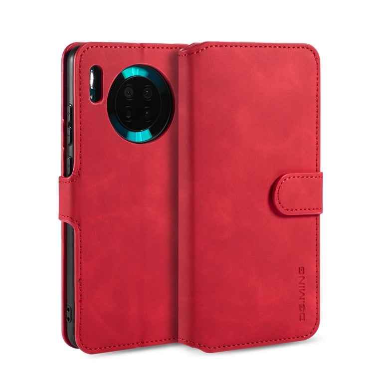 DG.MING Retro Oil Side Horizontal Flip Case with Holder & Card Slots & Wallet, For Galaxy A30s / A50s, For Galaxy M30s, For Huawei Mate 30