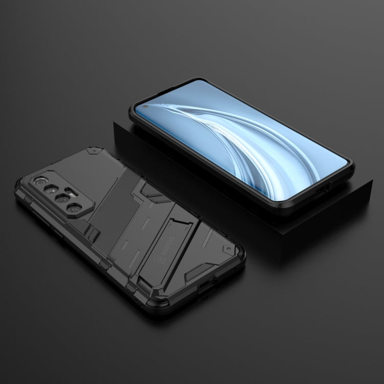 Punk Armor 2 in 1 PC + TPU Shockproof Case with Invisible Holder, For Xiaomi Mi 10S, For OPPO Find X3