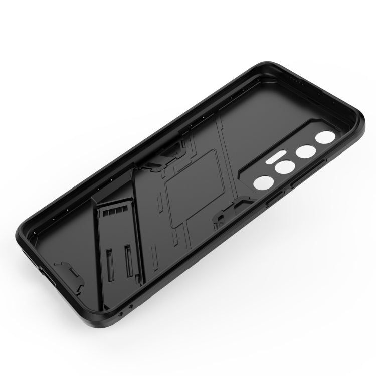 Punk Armor 2 in 1 PC + TPU Shockproof Case with Invisible Holder, For Xiaomi Mi 10S, For OPPO Find X3