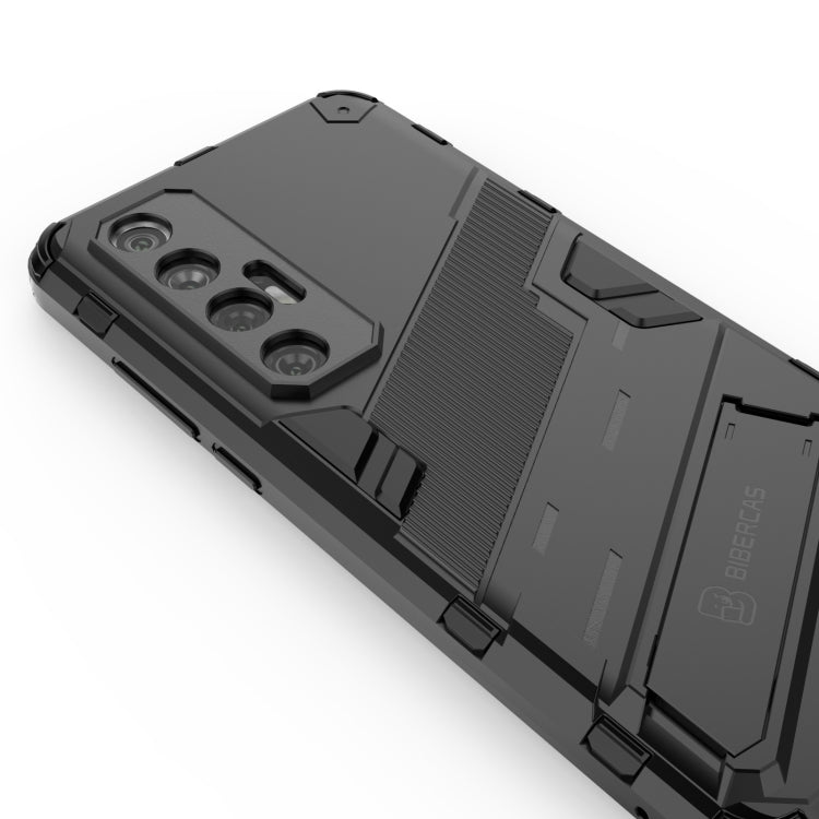 Punk Armor 2 in 1 PC + TPU Shockproof Case with Invisible Holder, For Xiaomi Mi 10S, For OPPO Find X3