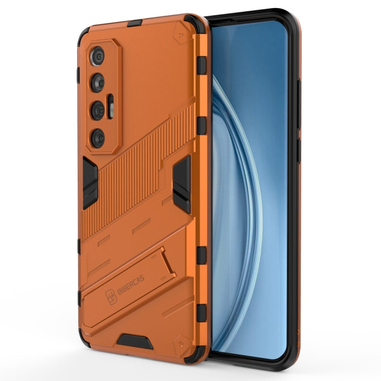 Punk Armor 2 in 1 PC + TPU Shockproof Case with Invisible Holder, For Xiaomi Mi 10S, For OPPO Find X3