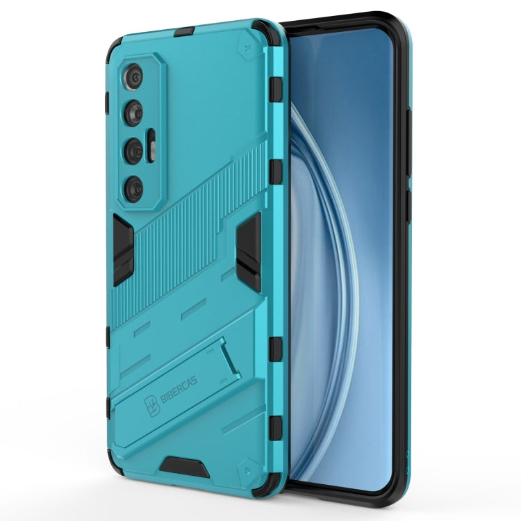 Punk Armor 2 in 1 PC + TPU Shockproof Case with Invisible Holder, For Xiaomi Mi 10S, For OPPO Find X3