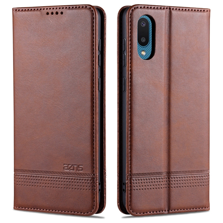 AZNS Magnetic Calf Texture Horizontal Flip Leather Case with Card Slots & Holder & Wallet, For vivo S9, For vivo S9e, For Xiaomi Redmi Note 10, For Xiaomi Redmi Note 10S, For Samsung Galaxy A02