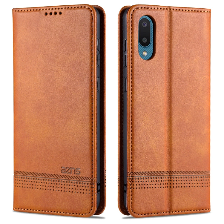 AZNS Magnetic Calf Texture Horizontal Flip Leather Case with Card Slots & Holder & Wallet, For vivo S9, For vivo S9e, For Xiaomi Redmi Note 10, For Xiaomi Redmi Note 10S, For Samsung Galaxy A02