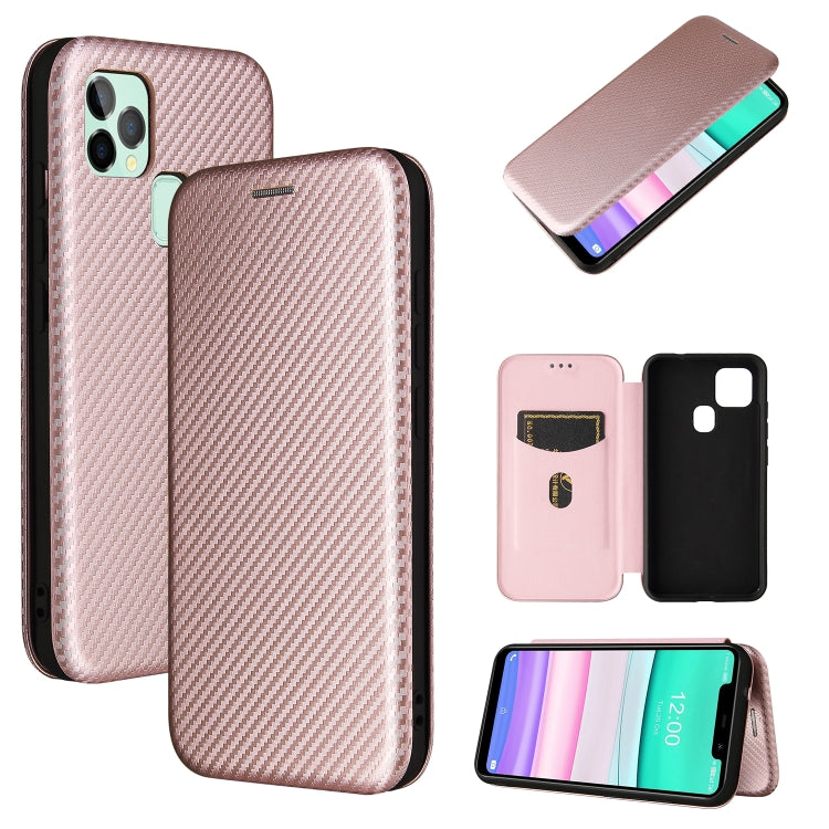 Carbon Fiber Texture Magnetic Horizontal Flip TPU + PC + PU Leather Case with Card Slot, For OPPO A94 4G / F19 Pro / Reno5 F, For ZTE nubia Red Magic 6 / 6 Pro, For OPPO Realme GT 5G, For Oukitel C22