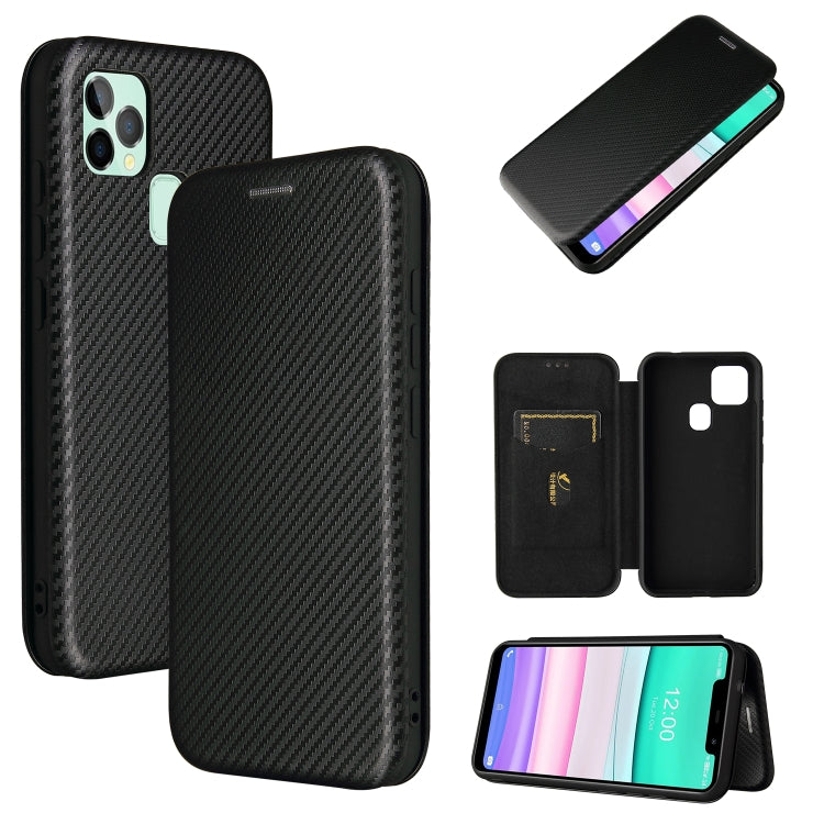 Carbon Fiber Texture Magnetic Horizontal Flip TPU + PC + PU Leather Case with Card Slot, For OPPO A94 4G / F19 Pro / Reno5 F, For ZTE nubia Red Magic 6 / 6 Pro, For OPPO Realme GT 5G, For Oukitel C22