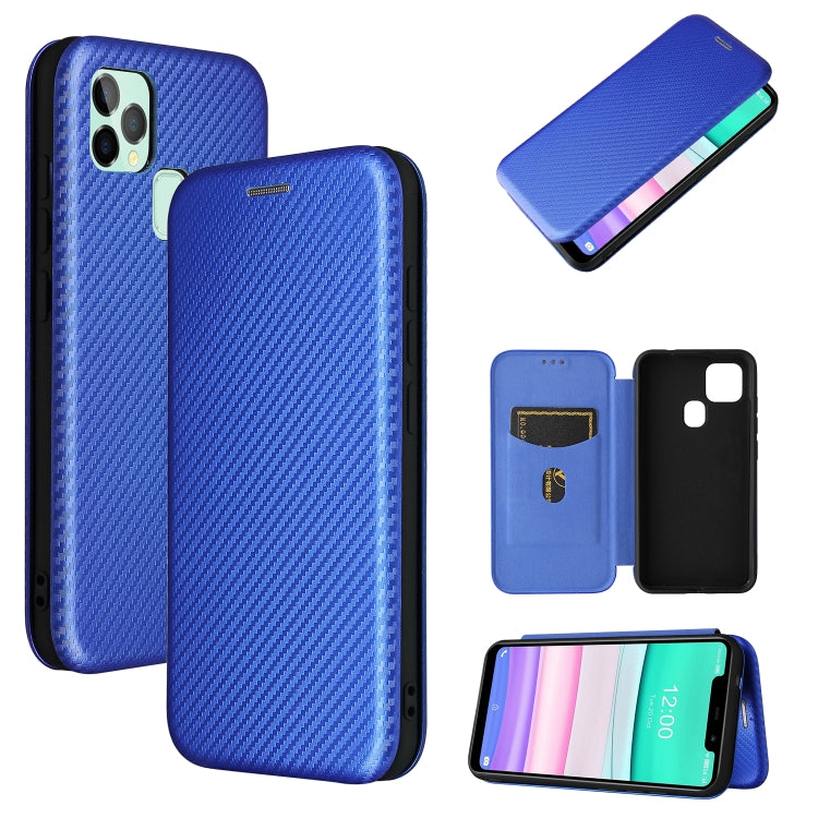 Carbon Fiber Texture Magnetic Horizontal Flip TPU + PC + PU Leather Case with Card Slot, For OPPO A94 4G / F19 Pro / Reno5 F, For ZTE nubia Red Magic 6 / 6 Pro, For OPPO Realme GT 5G, For Oukitel C22