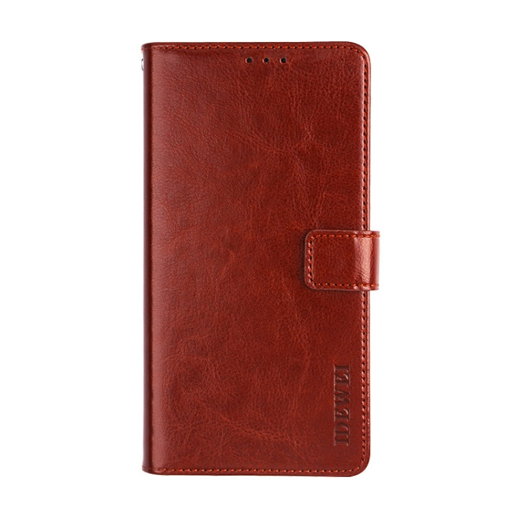 idewei Crazy Horse Texture Horizontal Flip Leather Case with Holder & Card Slots & Wallet, For Xiaomi Poco X3 Pro, For Xiaomi Mi 11 Ultra