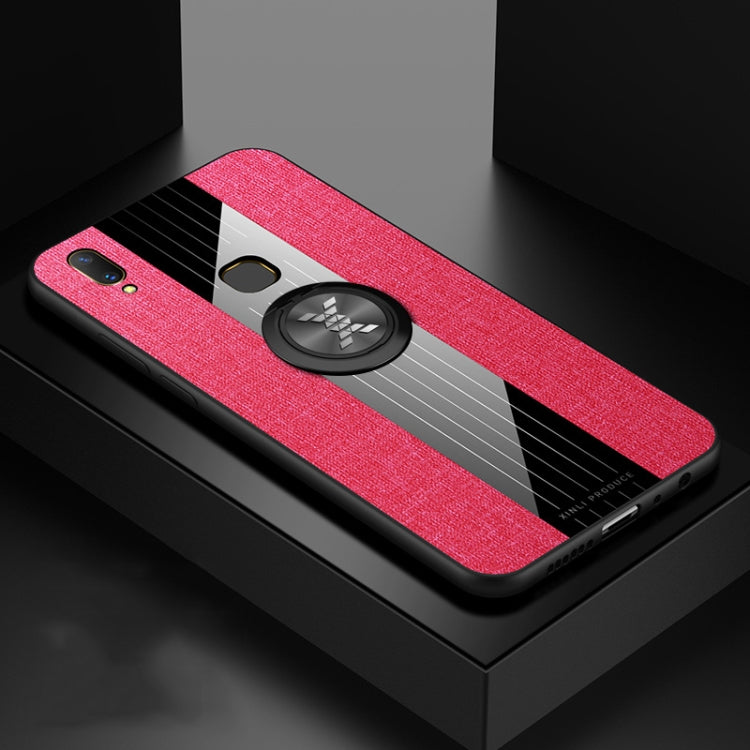 XINLI Stitching Cloth Texture Shockproof TPU Protective Case with Ring Holder, For Vivo Y67, For Vivo Y75 / V7, For Vivo Y85, For Vivo Y93, For Vivo Y97, For Vivo Z5X