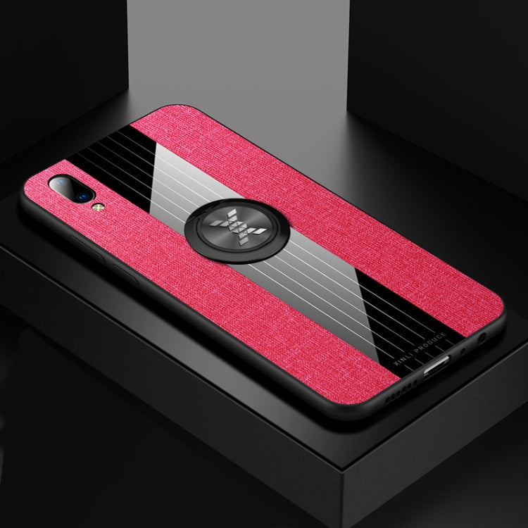 XINLI Stitching Cloth Texture Shockproof TPU Protective Case with Ring Holder, For Vivo Y67, For Vivo Y75 / V7, For Vivo Y85, For Vivo Y93, For Vivo Y97, For Vivo Z5X