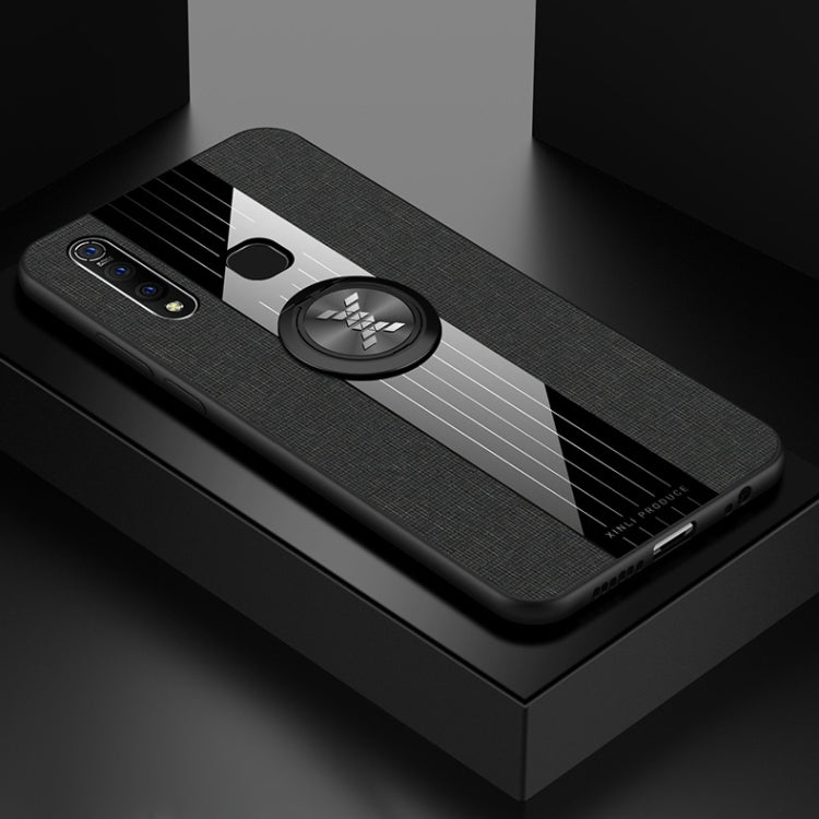 XINLI Stitching Cloth Texture Shockproof TPU Protective Case with Ring Holder, For Vivo Y67, For Vivo Y75 / V7, For Vivo Y85, For Vivo Y93, For Vivo Y97, For Vivo Z5X
