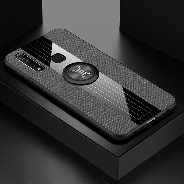 XINLI Stitching Cloth Texture Shockproof TPU Protective Case with Ring Holder, For Vivo Y67, For Vivo Y75 / V7, For Vivo Y85, For Vivo Y93, For Vivo Y97, For Vivo Z5X
