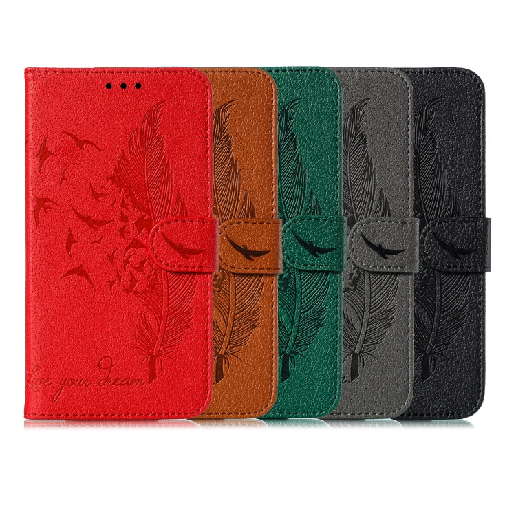 Feather Pattern Litchi Texture Horizontal Flip Leather Case with Holder & Wallet & Card Slots, For Huawei Mate 30, For Huawei Mate 30 Pro, For Huawei Mate 30 Lite / nova 5i Pro, For Xiaomi Redmi Note 8, For Xiaomi Redmi Note 8 Pro, For Galaxy A10s�����...