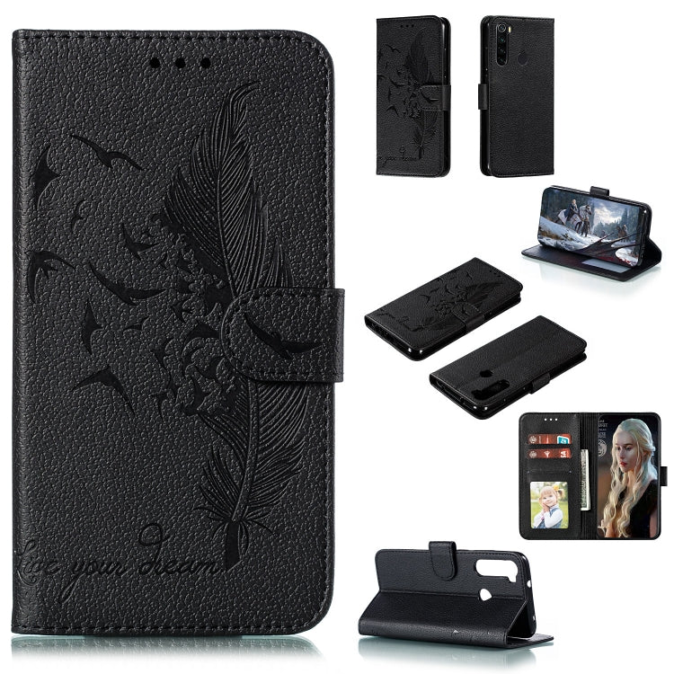Feather Pattern Litchi Texture Horizontal Flip Leather Case with Holder & Wallet & Card Slots, For Huawei Mate 30, For Huawei Mate 30 Pro, For Huawei Mate 30 Lite / nova 5i Pro, For Xiaomi Redmi Note 8, For Xiaomi Redmi Note 8 Pro, For Galaxy A10s�����...