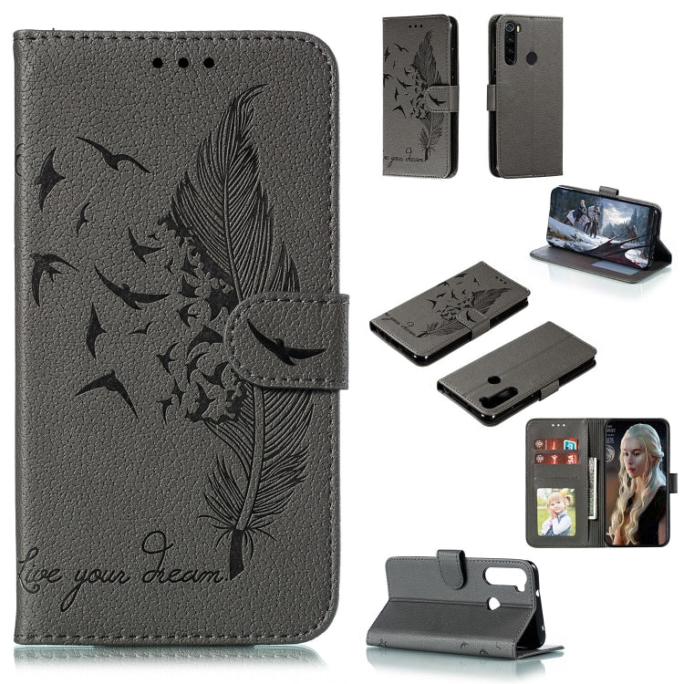 Feather Pattern Litchi Texture Horizontal Flip Leather Case with Holder & Wallet & Card Slots, For Huawei Mate 30, For Huawei Mate 30 Pro, For Huawei Mate 30 Lite / nova 5i Pro, For Xiaomi Redmi Note 8, For Xiaomi Redmi Note 8 Pro, For Galaxy A10s�����...
