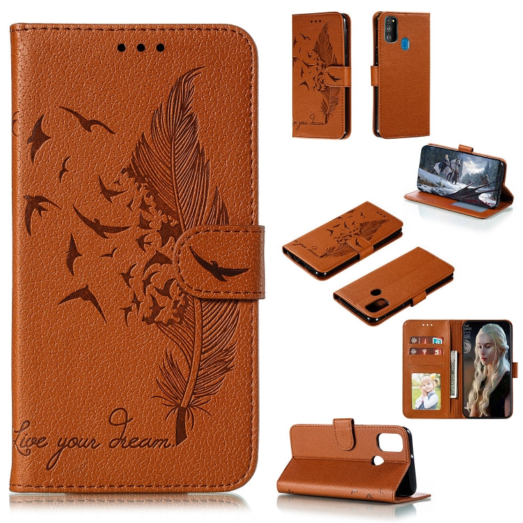 Feather Pattern Litchi Texture Horizontal Flip Leather Case with Holder & Wallet & Card Slots, For Huawei Mate 30, For Huawei Mate 30 Pro, For Huawei Mate 30 Lite / nova 5i Pro, For Xiaomi Redmi Note 8, For Xiaomi Redmi Note 8 Pro, For Galaxy A10s�����...