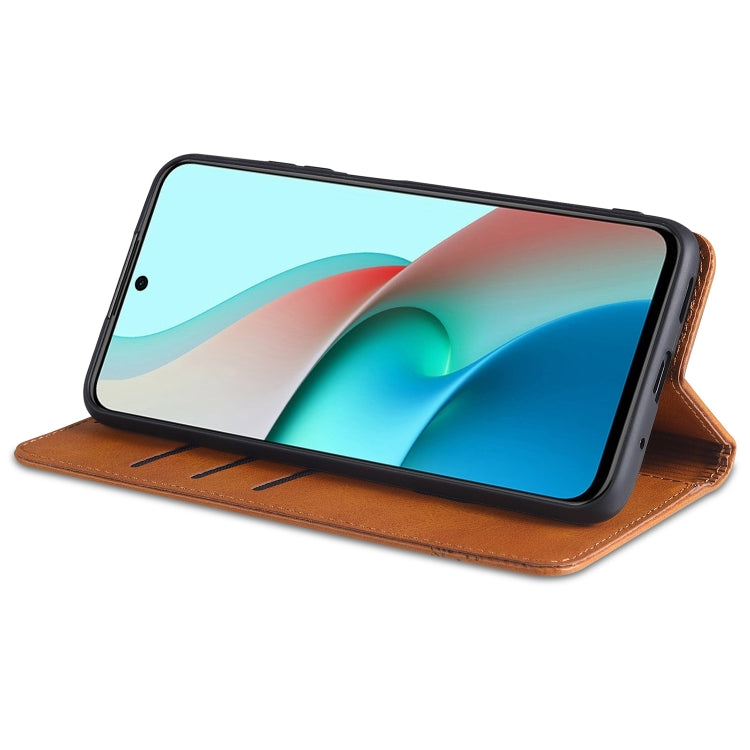 AZNS Magnetic Calf Texture Horizontal Flip Leather Case with Card Slots & Holder & Wallet, For Xiaomi Redmi Note 10 Pro, For Xiaomi Redmi Note 10 Pro Max, For Xiaomi Mi 10S, For vivo X60 Pro, For vivo Y72 5G, For vivo iQOO Z3