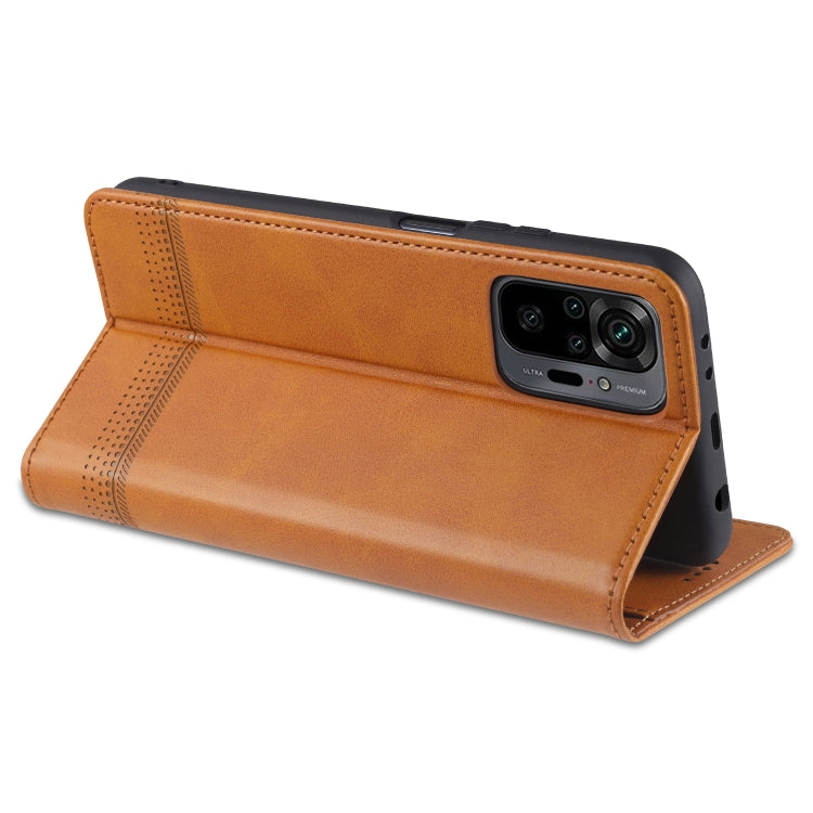 AZNS Magnetic Calf Texture Horizontal Flip Leather Case with Card Slots & Holder & Wallet, For Xiaomi Redmi Note 10 Pro, For Xiaomi Redmi Note 10 Pro Max, For Xiaomi Mi 10S, For vivo X60 Pro, For vivo Y72 5G, For vivo iQOO Z3