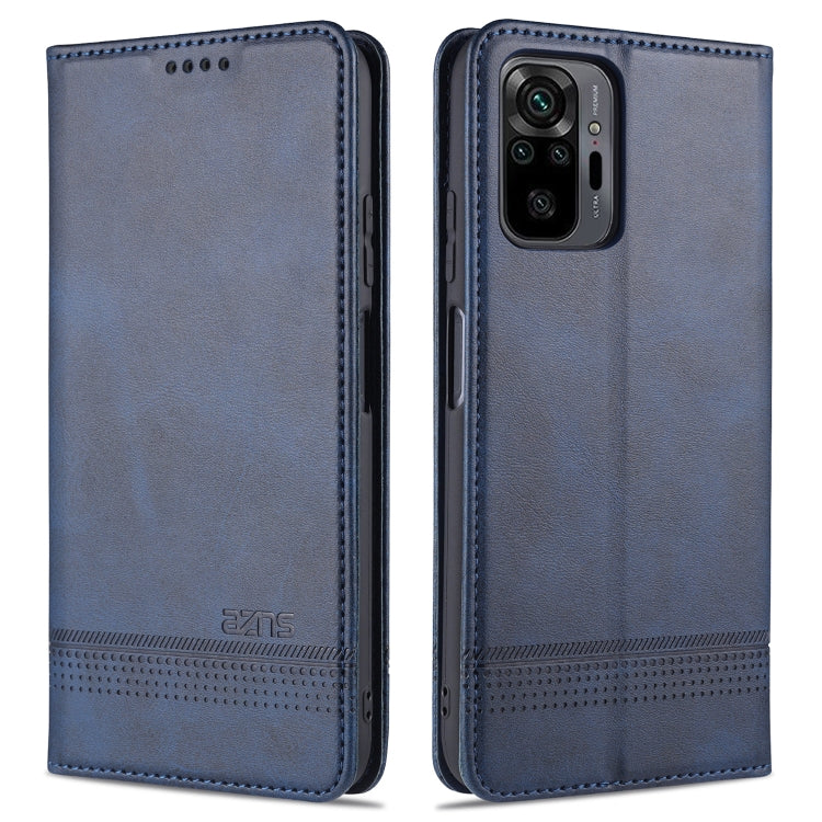AZNS Magnetic Calf Texture Horizontal Flip Leather Case with Card Slots & Holder & Wallet, For Xiaomi Redmi Note 10 Pro, For Xiaomi Redmi Note 10 Pro Max, For Xiaomi Mi 10S, For vivo X60 Pro, For vivo Y72 5G, For vivo iQOO Z3