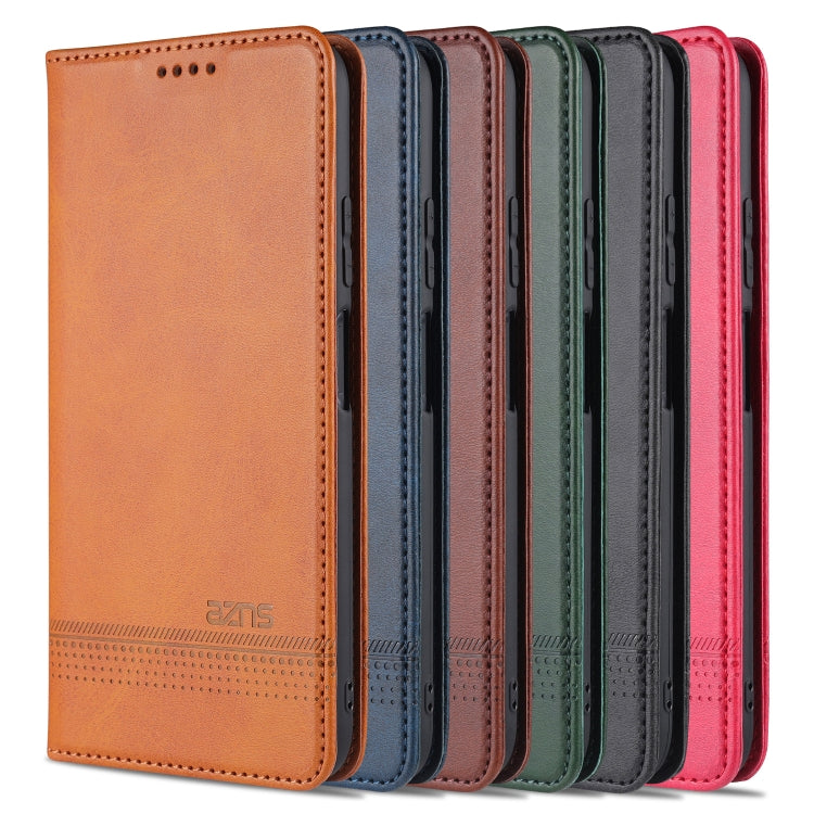 AZNS Magnetic Calf Texture Horizontal Flip Leather Case with Card Slots & Holder & Wallet, For Xiaomi Redmi Note 10 Pro, For Xiaomi Redmi Note 10 Pro Max, For Xiaomi Mi 10S, For vivo X60 Pro, For vivo Y72 5G, For vivo iQOO Z3