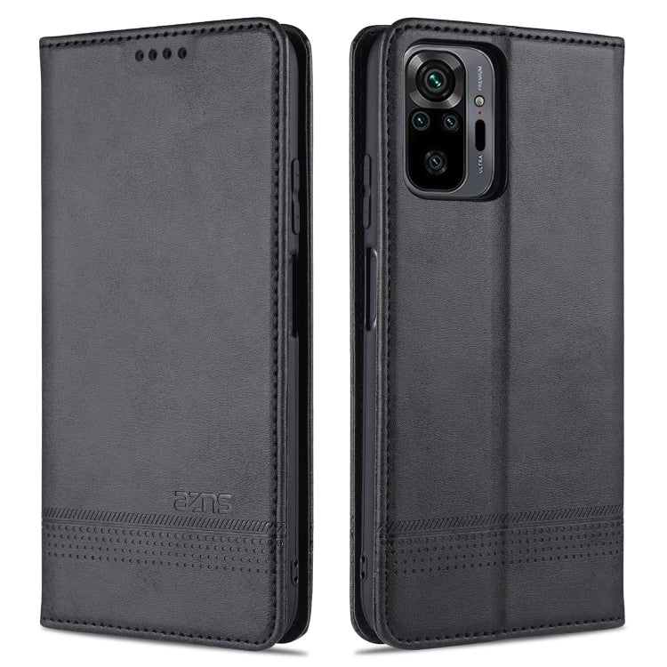 AZNS Magnetic Calf Texture Horizontal Flip Leather Case with Card Slots & Holder & Wallet, For Xiaomi Redmi Note 10 Pro, For Xiaomi Redmi Note 10 Pro Max, For Xiaomi Mi 10S, For vivo X60 Pro, For vivo Y72 5G, For vivo iQOO Z3