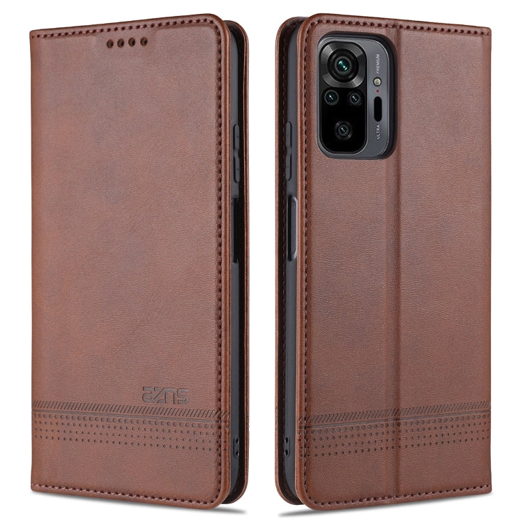 AZNS Magnetic Calf Texture Horizontal Flip Leather Case with Card Slots & Holder & Wallet, For Xiaomi Redmi Note 10 Pro, For Xiaomi Redmi Note 10 Pro Max, For Xiaomi Mi 10S, For vivo X60 Pro, For vivo Y72 5G, For vivo iQOO Z3
