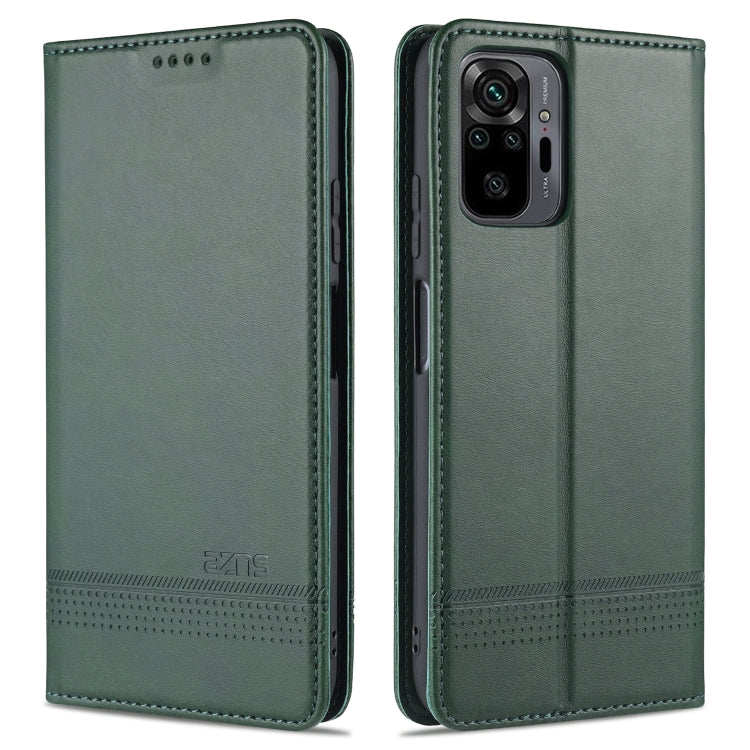 AZNS Magnetic Calf Texture Horizontal Flip Leather Case with Card Slots & Holder & Wallet, For Xiaomi Redmi Note 10 Pro, For Xiaomi Redmi Note 10 Pro Max, For Xiaomi Mi 10S, For vivo X60 Pro, For vivo Y72 5G, For vivo iQOO Z3