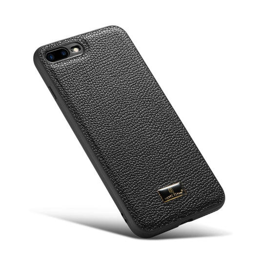 Fierre Shann Leather Texture Phone Back Cover Case