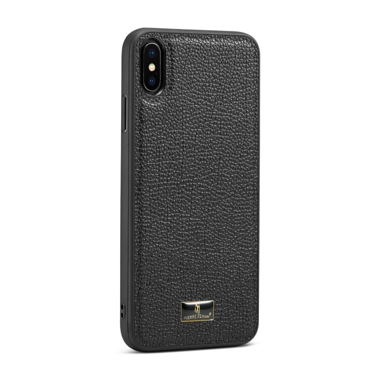 Fierre Shann Leather Texture Phone Back Cover Case