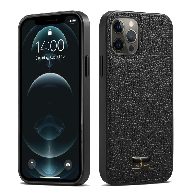 Fierre Shann Leather Texture Phone Back Cover Case