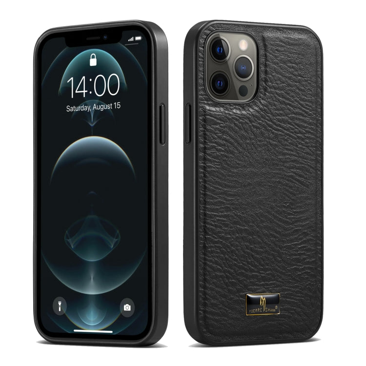Fierre Shann Leather Texture Phone Back Cover Case