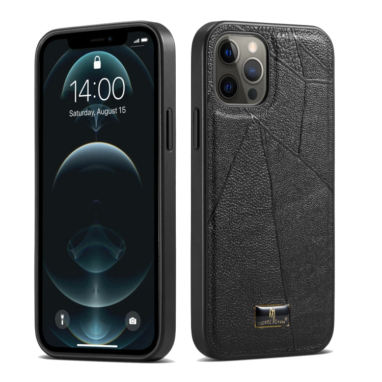 Fierre Shann Leather Texture Phone Back Cover Case