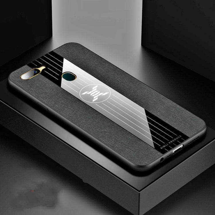 XINLI Stitching Cloth Textue Shockproof TPU Protective Case, For OPPO A3, For OPPO A5, For OPPO A7, For OPPO A7X / F9, For OPPO  A57, For OPPO A59, For OPPO A73, For  OPPO A83, For OPPO A9, For OPPO K1 / R15X, For OPPO R17, For OPPO R17 PRO, For OPPO R...