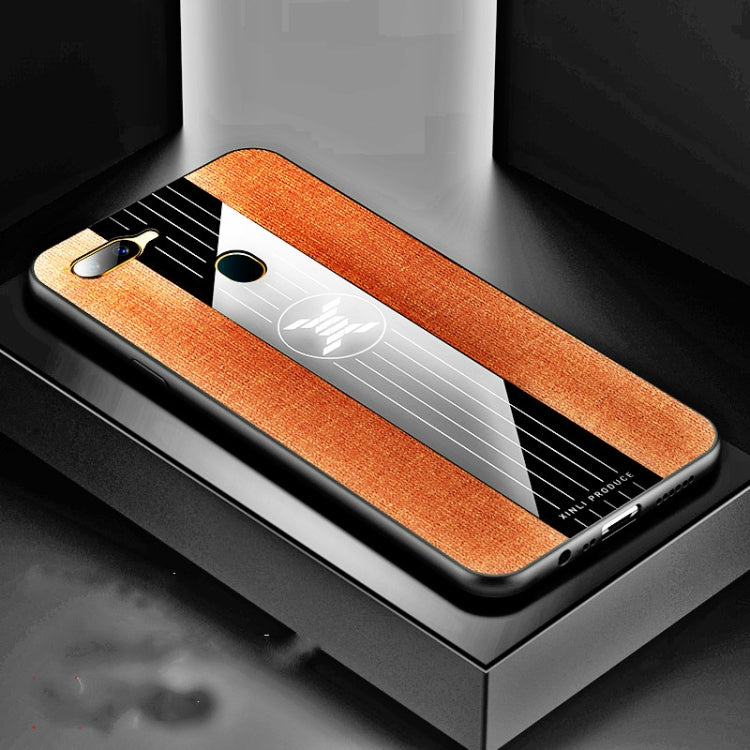 XINLI Stitching Cloth Textue Shockproof TPU Protective Case, For OPPO A3, For OPPO A5, For OPPO A7, For OPPO A7X / F9, For OPPO  A57, For OPPO A59, For OPPO A73, For  OPPO A83, For OPPO A9, For OPPO K1 / R15X, For OPPO R17, For OPPO R17 PRO, For OPPO R...
