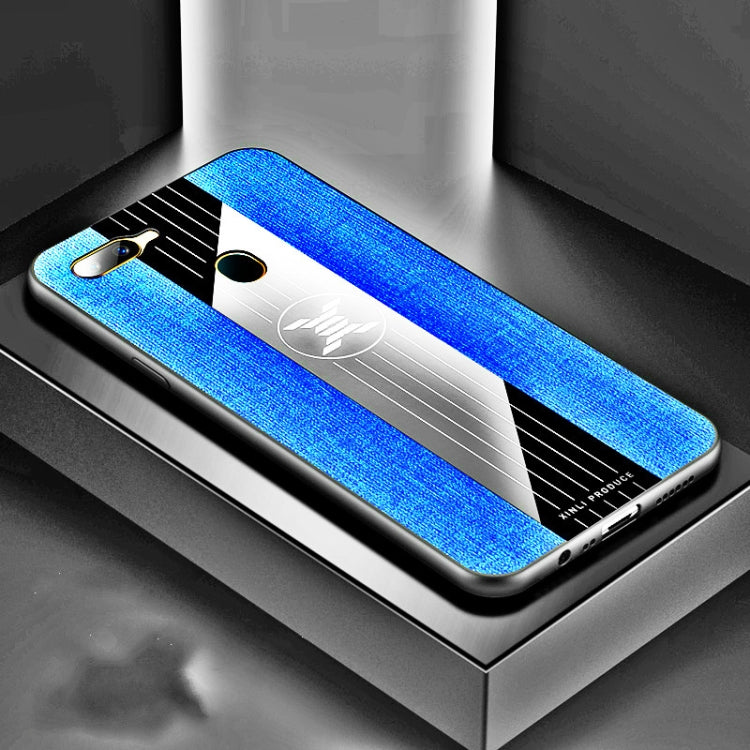 XINLI Stitching Cloth Textue Shockproof TPU Protective Case, For OPPO A3, For OPPO A5, For OPPO A7, For OPPO A7X / F9, For OPPO  A57, For OPPO A59, For OPPO A73, For  OPPO A83, For OPPO A9, For OPPO K1 / R15X, For OPPO R17, For OPPO R17 PRO, For OPPO R...