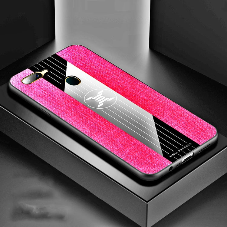 XINLI Stitching Cloth Textue Shockproof TPU Protective Case, For OPPO A3, For OPPO A5, For OPPO A7, For OPPO A7X / F9, For OPPO  A57, For OPPO A59, For OPPO A73, For  OPPO A83, For OPPO A9, For OPPO K1 / R15X, For OPPO R17, For OPPO R17 PRO, For OPPO R...