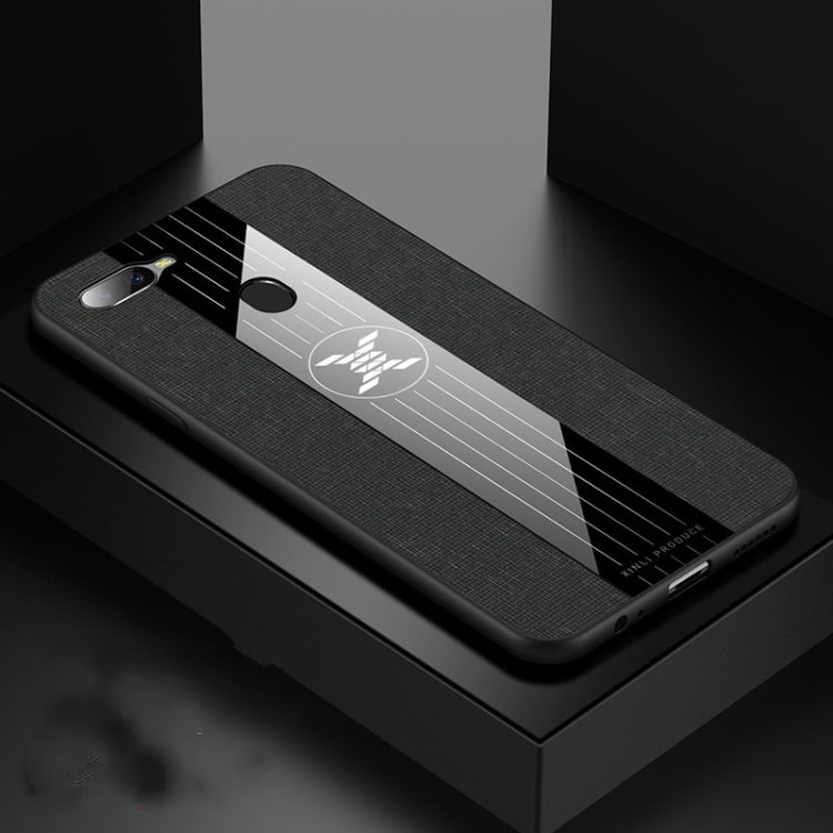 XINLI Stitching Cloth Textue Shockproof TPU Protective Case, For OPPO A3, For OPPO A5, For OPPO A7, For OPPO A7X / F9, For OPPO  A57, For OPPO A59, For OPPO A73, For  OPPO A83, For OPPO A9, For OPPO K1 / R15X, For OPPO R17, For OPPO R17 PRO, For OPPO R...