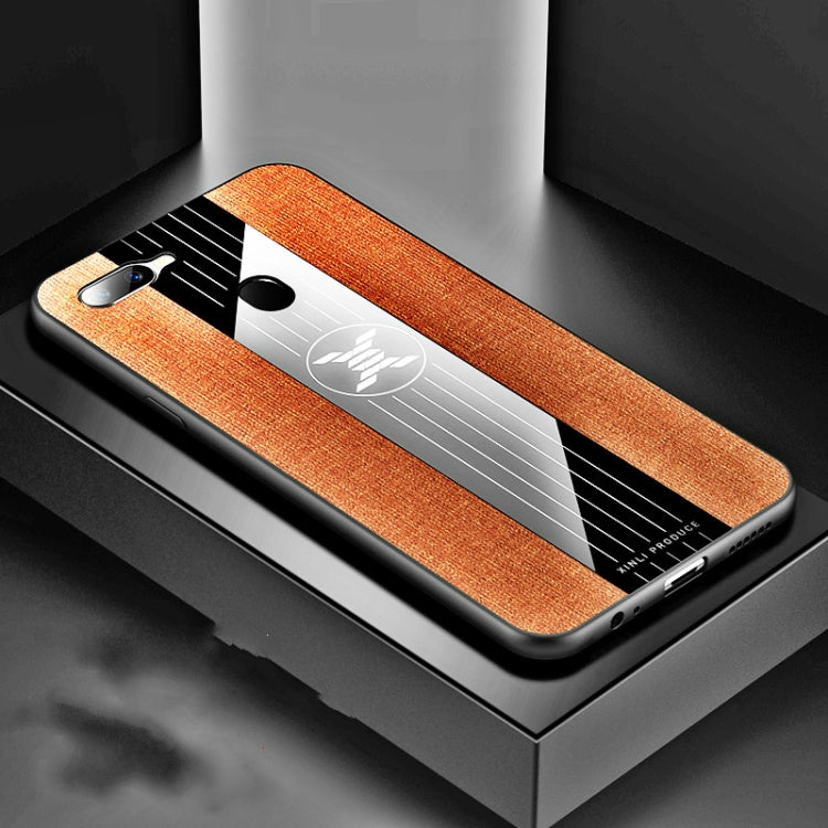 XINLI Stitching Cloth Textue Shockproof TPU Protective Case, For OPPO A3, For OPPO A5, For OPPO A7, For OPPO A7X / F9, For OPPO  A57, For OPPO A59, For OPPO A73, For  OPPO A83, For OPPO A9, For OPPO K1 / R15X, For OPPO R17, For OPPO R17 PRO, For OPPO R...