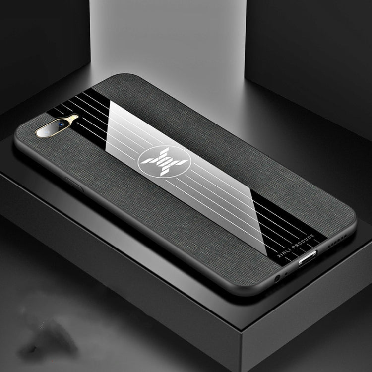 XINLI Stitching Cloth Textue Shockproof TPU Protective Case, For OPPO A3, For OPPO A5, For OPPO A7, For OPPO A7X / F9, For OPPO  A57, For OPPO A59, For OPPO A73, For  OPPO A83, For OPPO A9, For OPPO K1 / R15X, For OPPO R17, For OPPO R17 PRO, For OPPO R...
