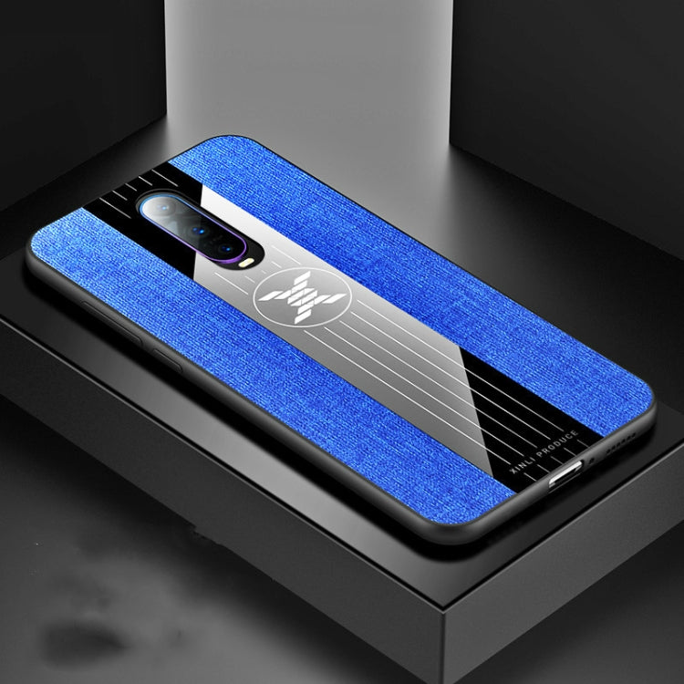 XINLI Stitching Cloth Textue Shockproof TPU Protective Case, For OPPO A3, For OPPO A5, For OPPO A7, For OPPO A7X / F9, For OPPO  A57, For OPPO A59, For OPPO A73, For  OPPO A83, For OPPO A9, For OPPO K1 / R15X, For OPPO R17, For OPPO R17 PRO, For OPPO R...