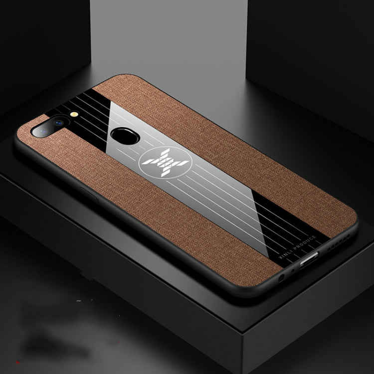 XINLI Stitching Cloth Textue Shockproof TPU Protective Case, For OPPO A3, For OPPO A5, For OPPO A7, For OPPO A7X / F9, For OPPO  A57, For OPPO A59, For OPPO A73, For  OPPO A83, For OPPO A9, For OPPO K1 / R15X, For OPPO R17, For OPPO R17 PRO, For OPPO R...